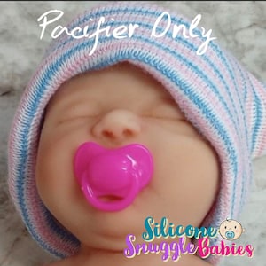 Miniature Pacifier for 6 to 8 inch dolls