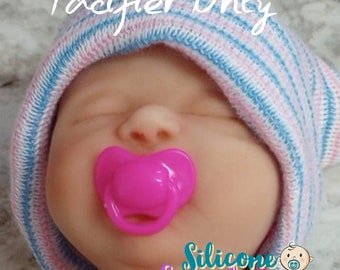 Mini Small Micro Preemie Pacifier for 6 to 8 inch Doll (Does not include Doll)