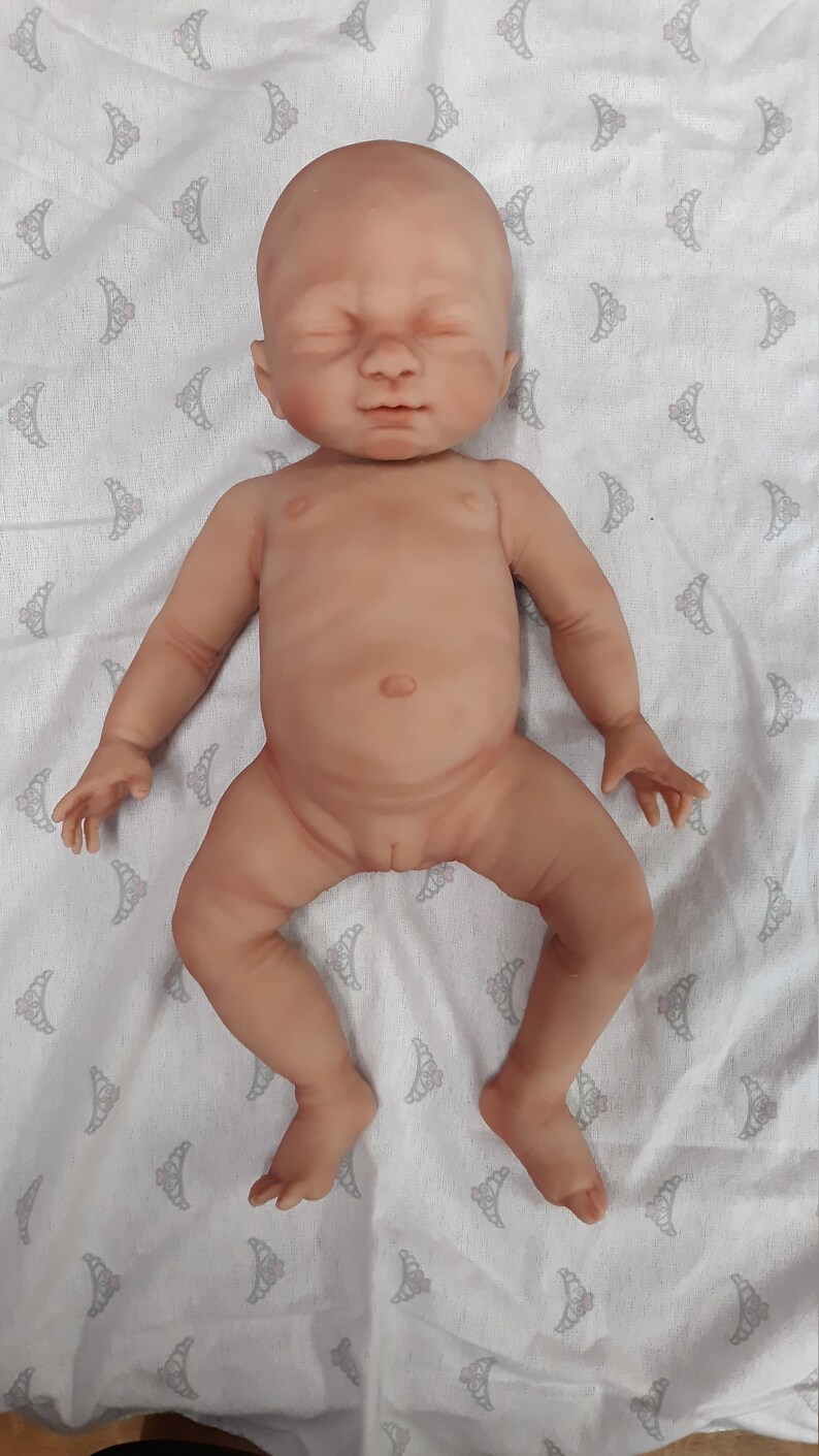 full body silicone baby unpainted