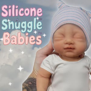 Silicone Baby Doll 14 inch Boy or Girl &quot;Tabitha&quot; or &quot;Tony&quot;