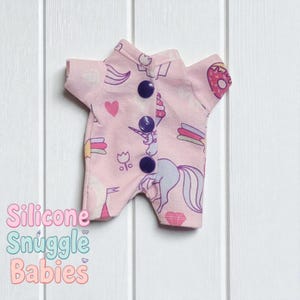 Flannel Romper Doll Outfit
