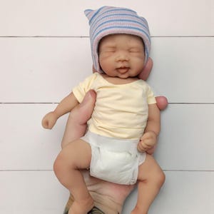 Silicone Baby Doll 8 inch Boy or Girl &quot;Cooper&quot;