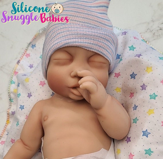 Boy Full Body Silicone Bebe Reborn Doll Handmade Lifelike Newborn