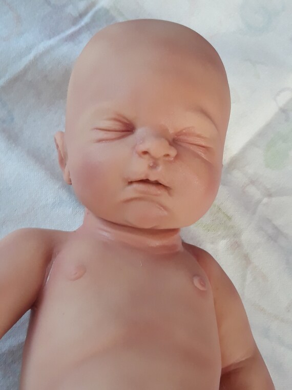 full body silicone baby unpainted