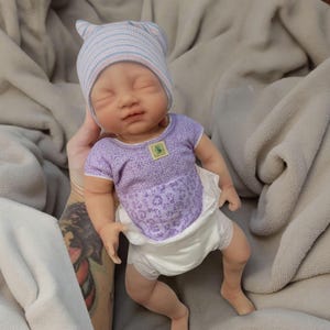 Silicone Baby Doll 14 inch Boy or Girl &quot;Tabitha&quot; or &quot;Tony&quot;
