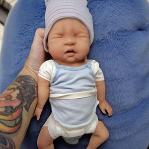 Silicone Baby Boy Doll 15 inch &quot;Tyler&quot;