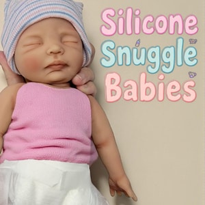 Silicone Baby Doll 12&quot; Boy or Girl &quot;Charlotte&quot; or &quot;Carter&quot;