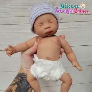 Realistic Full Body Silicone Baby Doll 10 inch &quot;Casey&quot;