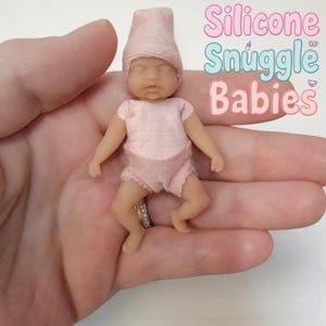2.5&quot; Silicone Baby Doll Boy or Girl &quot;Jamie&quot;