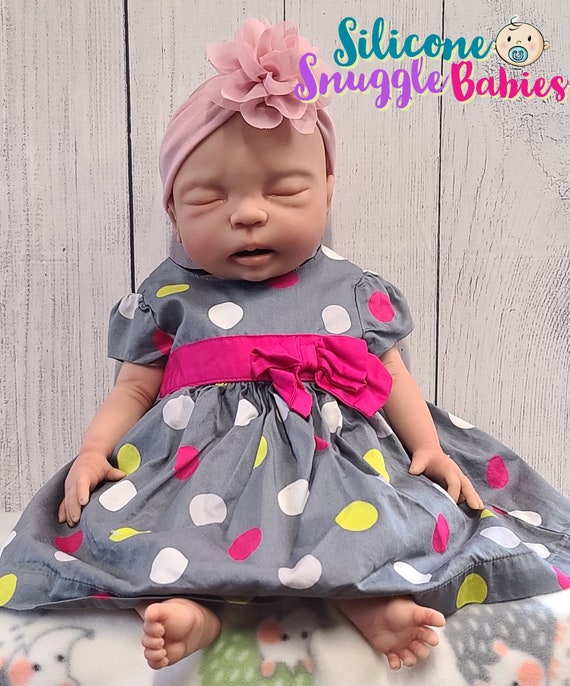 17'' Bebé Reborn Real Cuddly Girl Lifelike Real Toddlers Newborn