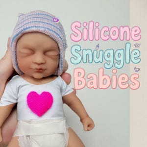 Silikon Babypuppe 18 cm Mädchen oder Junge &quot;Bailey&quot;