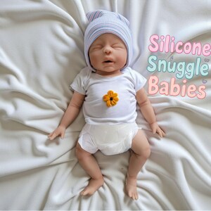 Silicone Baby Doll 14 inch Boy or Girl &quot;Sabrina&quot; or &quot;Sebastian&quot;