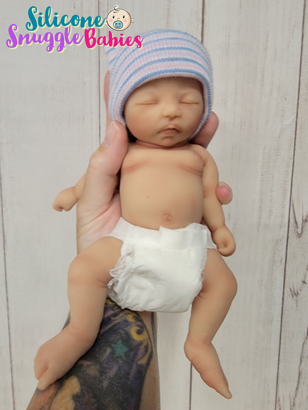 The Micro Collection - 8 Lifelike Black and Ethnic Reborn Baby