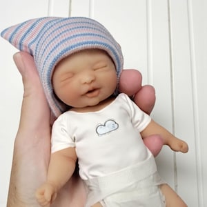 7&quot; Full Body Silicone Baby Doll &quot;Kayla&quot; Girl Micro Preemie Reborn Baby Doll