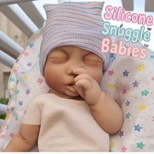 Silicone Baby Doll 18 inch Girl or Boy &quot;Willow&quot; or &quot;William&quot;