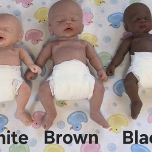 Authentic 22" Silicone Baby Doll "Riley" Enhanced Realism Edition Handmade by Artist image 14
