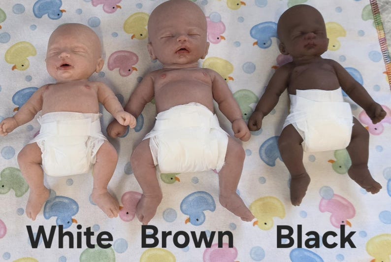Authentic 22" Silicone Baby Doll "Riley" Enhanced Realism Edition Handmade by Artist image 14