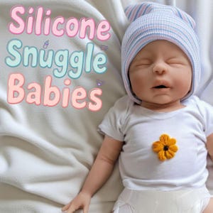 Silicone Baby Doll 14 inch Boy or Girl &quot;Sabrina&quot; or &quot;Sebastian&quot;