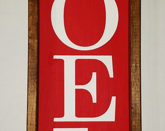 Noel sign,  christmas decor, christmas sign, noel red sign