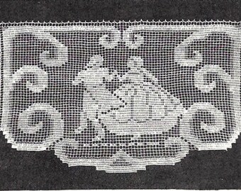 PDF - Eighteenth Century -  Elizabeth Hiddleson crochet pattern - vintage crochet pattern