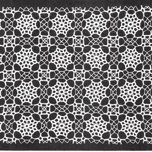 PDF - Crochet Tatting Pattern - Elizabeth Hiddleson crochet pattern - vintage pattern - CroTat