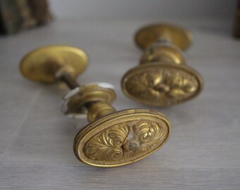 cool door knobs acrylic door set of vintage french brass oval door knobs knobs etsy cool door knobs acrylic door set of vintage french brass oval door knobs knobs etsy