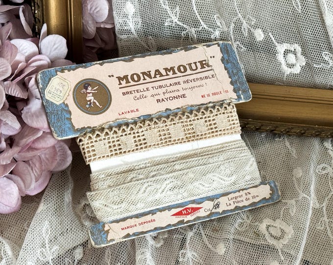 Vintage French Lace Trim Set