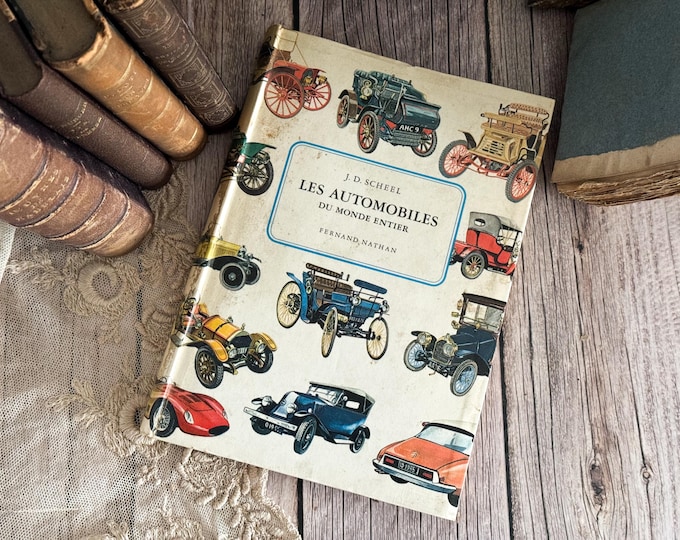 Vintage French Book - Les Automobiles du Monde Entier - 1964