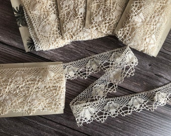 Vintage French Lace Trim - 3 Meters