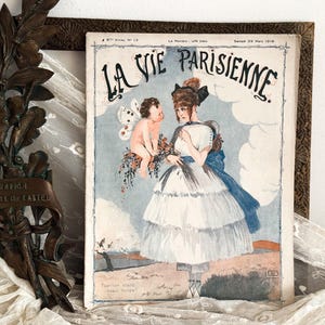 Antique French Lifestyle Magazine - La Vie Parisienne - 29th of March 1919