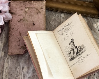 Antique French Book - Bookshelf Decor