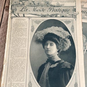 Magazine Vintage La MODE PRATIQUE N°2 - 15 Janvier 1951 - Très Bon état