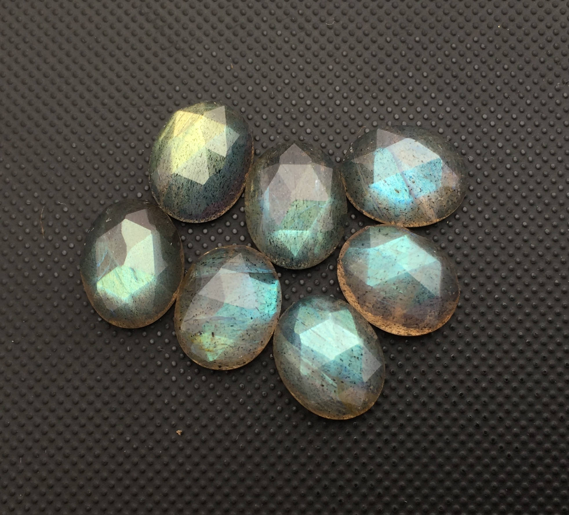 SALE Labradorite Rose Cut Oval 8x6 9x7 10x8mm / Beautiful - Etsy