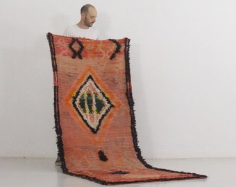Moroccan rug - Boujad - 3x8.1feet / 93x247cm