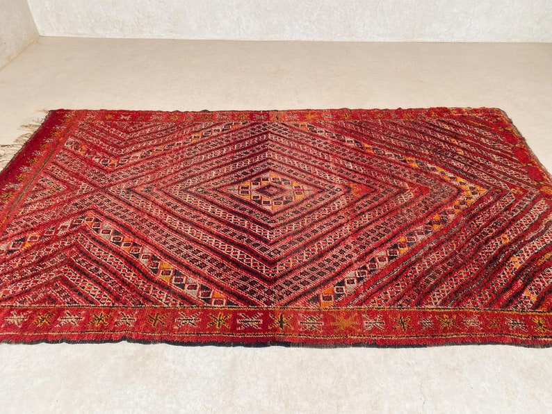 Moroccan rug Zayane 6.7x11.3feet / 205x344cm image 2