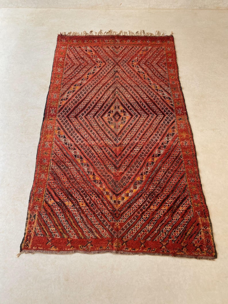 Moroccan rug Zayane 6.7x11.3feet / 205x344cm image 5