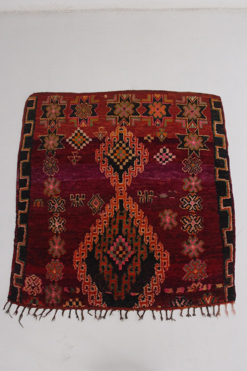 Moroccan rug Boujad 5.4x5.8feet / 167x177cm image 2