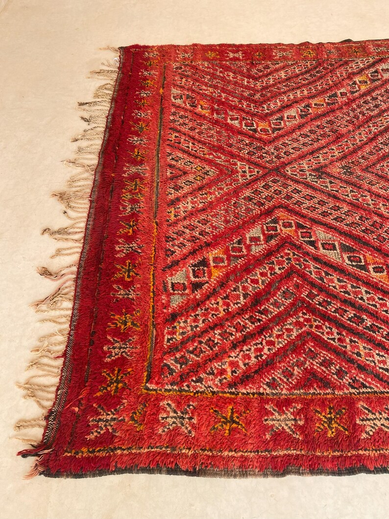 Moroccan rug Zayane 6.7x11.3feet / 205x344cm image 8