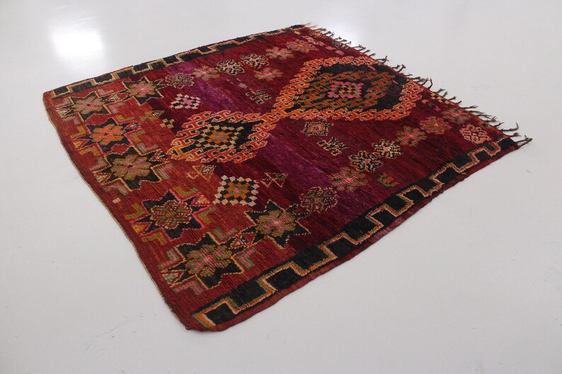 Moroccan rug Boujad 5.4x5.8feet / 167x177cm image 6