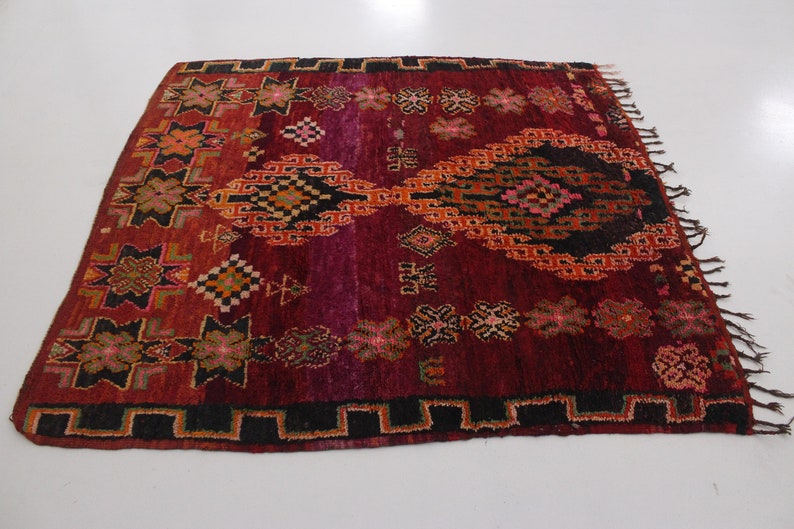 Moroccan rug Boujad 5.4x5.8feet / 167x177cm image 5