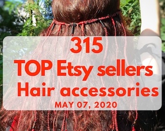 Top Etsy verkopers, 315 Etsy bestsellers haaraccessoires