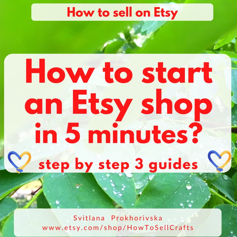 How to sell on Etsy? How to start an Etsy shop 2024? Read 3 step by step guides