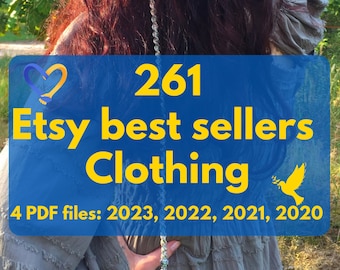 Bestsellers, Etsy TOPsellers 2023 Kleding. Bestverkopende items, bestverkopende items op Etsy. Best verkochte t-shirts en andere kleding. 4 pdf