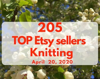 Top Etsy-verkopers. 205 Etsy bestsellers breien