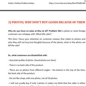 How to sell on Etsy? Fix your mistakes to sell on Etsy. Read eBook 92 mistakes on Etsy. Etsy seller guide, seller handbook, seller tips