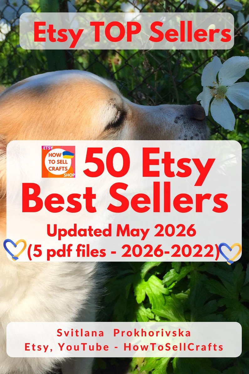 Best selling items, best sellers, top sellers on Etsy 2026