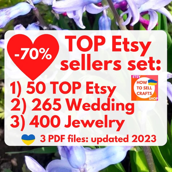 Top Etsy sellers. Etsy best sellers set jewelry, wedding, TOP Etsy shops 2023. Most sold items, top selling items, most popular shops 3 PDF