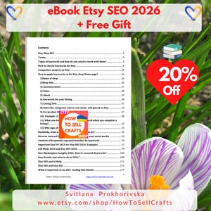 Sell on Etsy 2026 - ebook Etsy SEO 2026