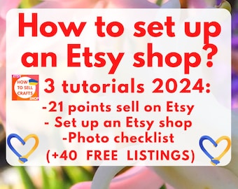 Sell on Etsy, how to set up an Etsy shop. How to sell on Etsy 2024 for beginners? Read the Etsy seller guide, how to open an Etsy shop fast