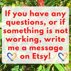 Sell on Etsy. How to sell on Etsy? If you have any questions send me a message on Etsy